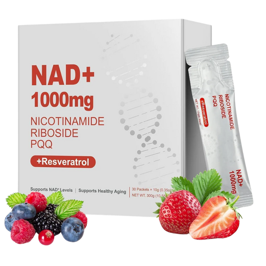 zooone NAD+1000mg LiquidPackets Supplement - PremiumNicotinamide Riboside &Resveratrolfor CellularEnergy,Advanced NAD Boosterfor Men & Women (30 Pocket) Ruvonoandaot5%off